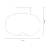 Milagro Vaso Plafonlámpa