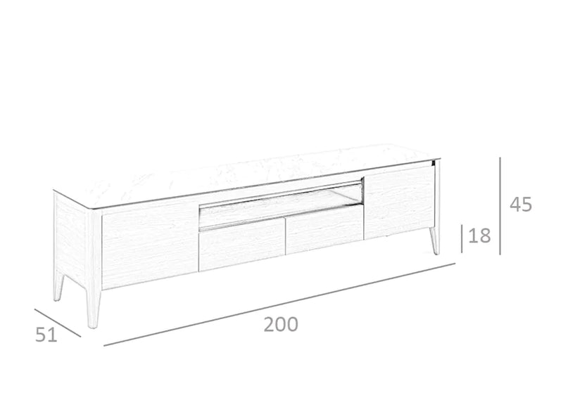 3083 TV KOMÓD