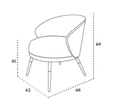 LILI CLUB ARMCHAIR